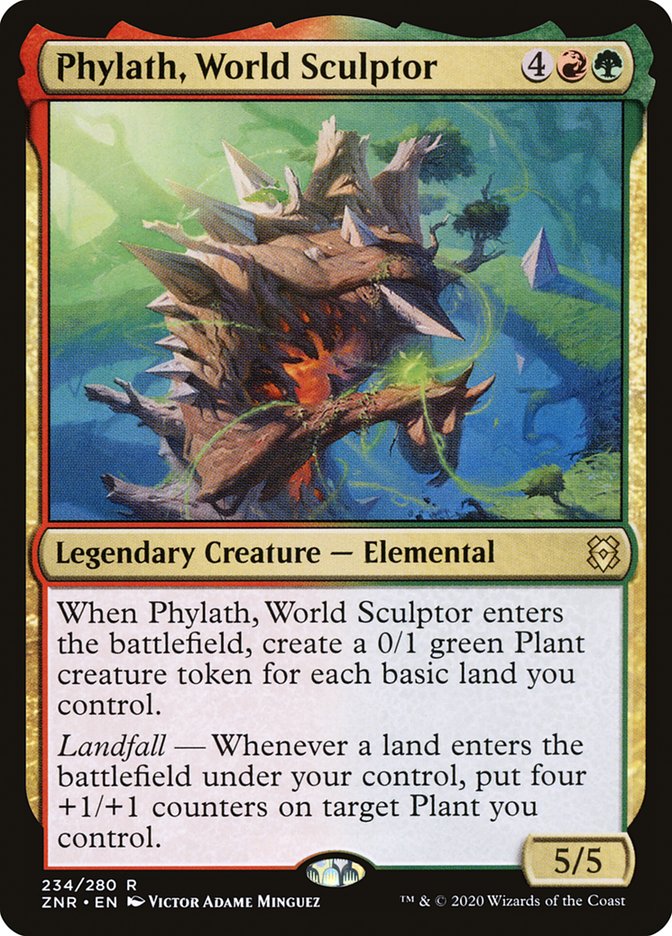 Phylath, World Sculptor 234 (Zendikar Rising)  | Good Games Modbury