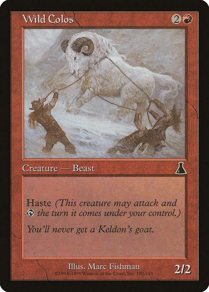 Wild Colos 100/143 (Urza's Destiny)  - Foil | Good Games Modbury