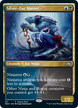 Silver Fur Master 511 (Promo Pack: Kamigawa: Neon Dynasty)  - Foil | Good Games Modbury