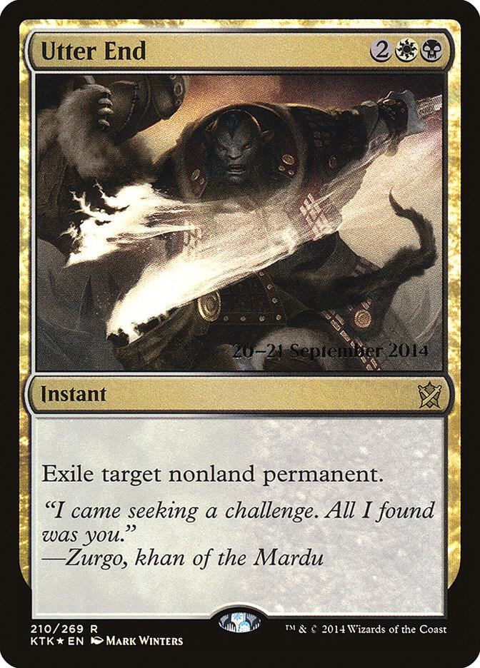Utter End 210s/56 (Prerelease Cards)  - Foil | Good Games Modbury