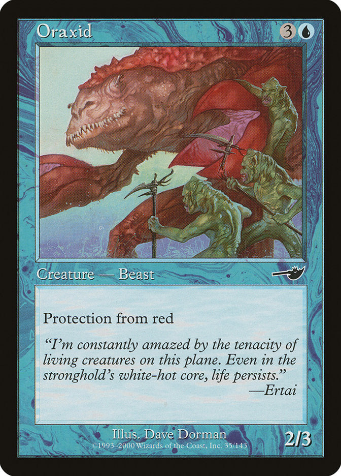 Oraxid 35/143 (Nemesis)  - Foil | Good Games Modbury