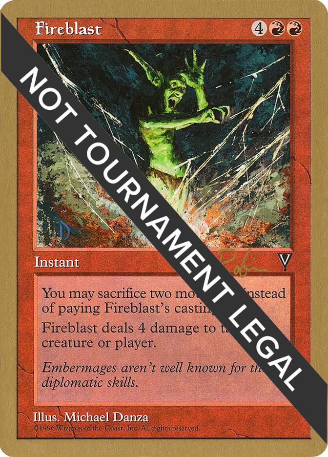 Fireblast 1998 Ben Rubin VIS br79/117 (World Championship Decks)  | Good Games Modbury