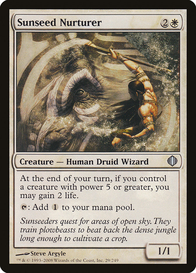Sunseed Nurturer 29/249 (Shards of Alara)  | Good Games Modbury
