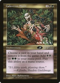 Cadaverous Bloom (Oversized) [Oversize Cards] | Good Games Modbury