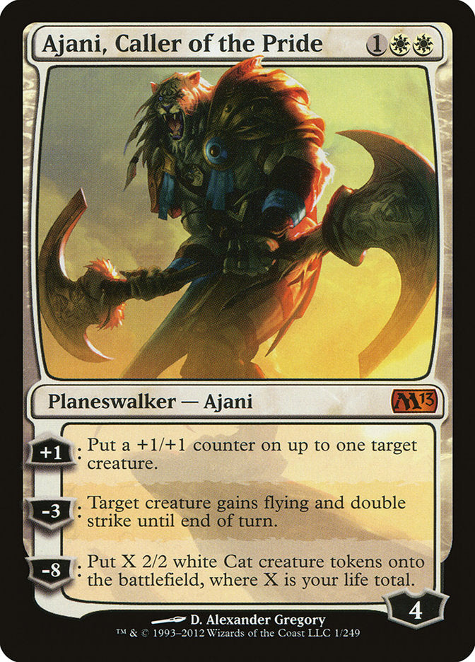 Ajani, Caller of the Pride [Magic 2013] | Good Games Modbury