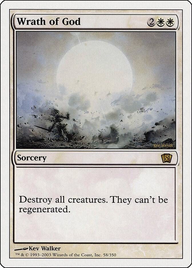 Wrath of God 58/350 (8th Edition)  | Good Games Modbury