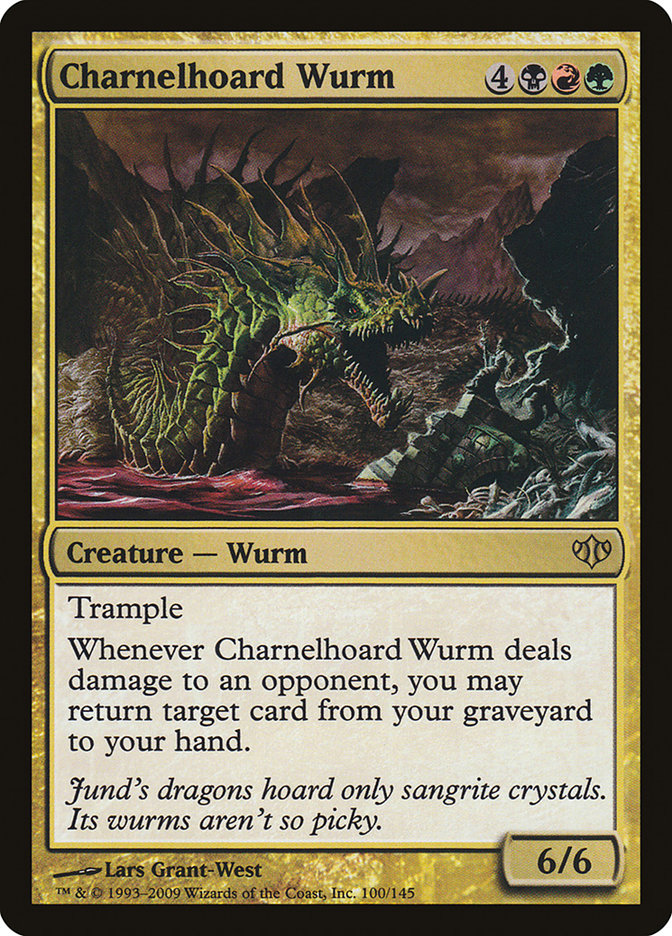 Charnelhoard Wurm [Conflux] | Good Games Modbury