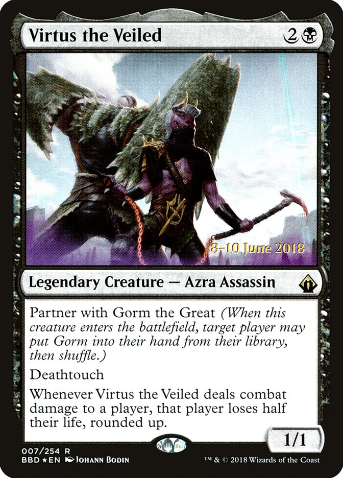 Virtus the Veiled [Battlebond Prerelease Promos] | Good Games Modbury