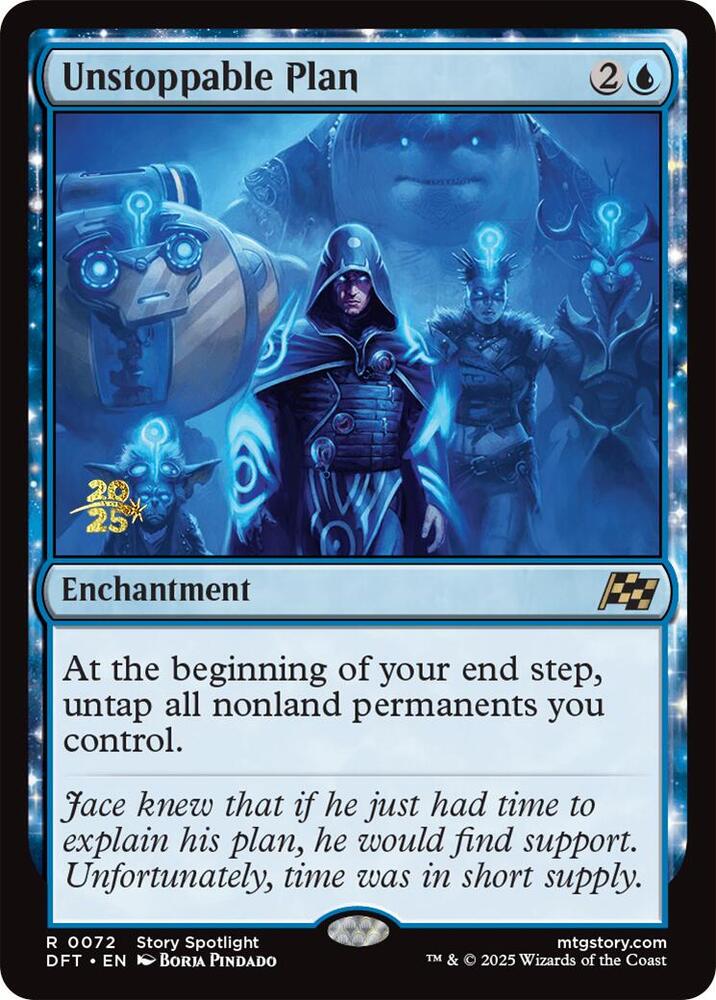 Unstoppable Plan 72s/160 (Prerelease Cards)  - Foil | Good Games Modbury