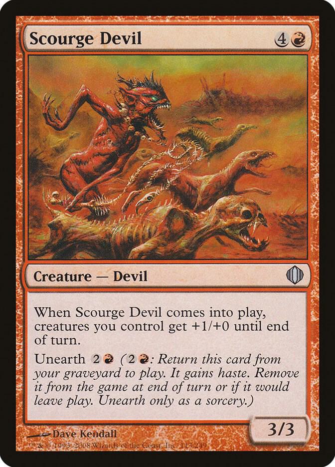 Scourge Devil 113/249 (Shards of Alara)  - Foil | Good Games Modbury