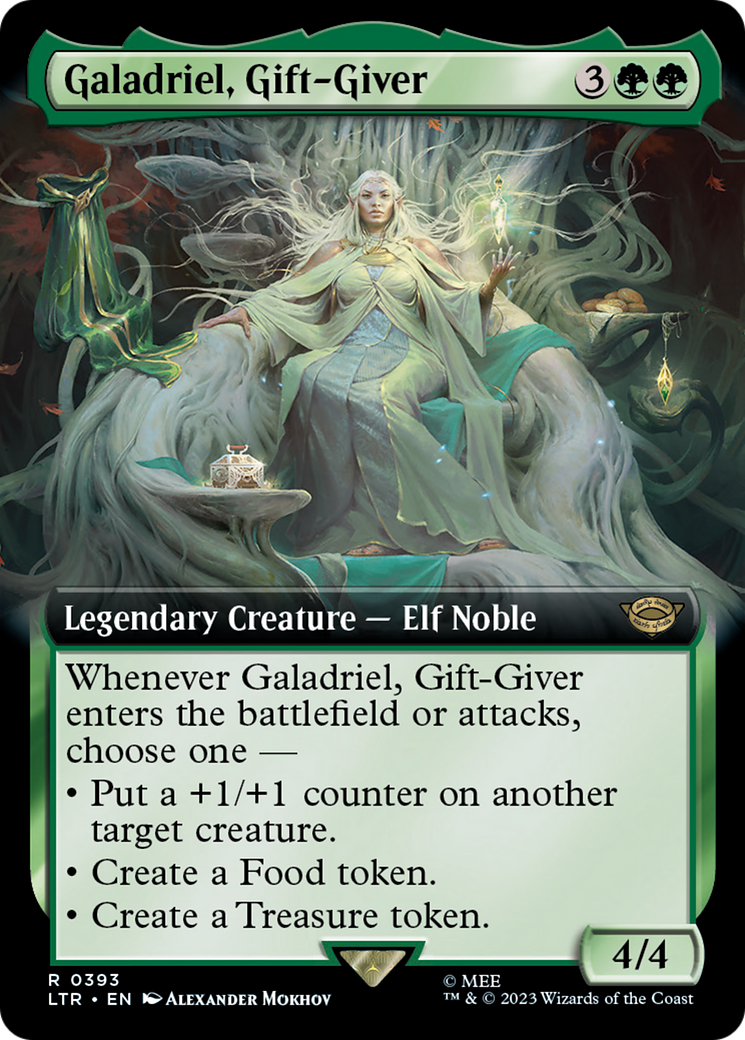 Galadriel, Gift-Giver (Extended Art) [The Lord of the Rings: Tales of Middle-Earth] | Good Games Modbury