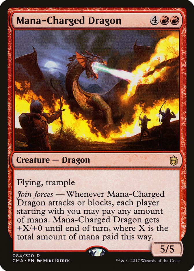 Mana-Charged Dragon 84/320 (Commander Anthology)  | Good Games Modbury
