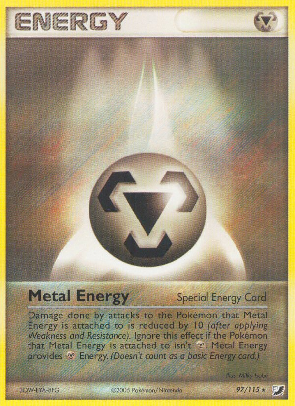 Metal Energy (97/115) [EX: Unseen Forces] | Good Games Modbury