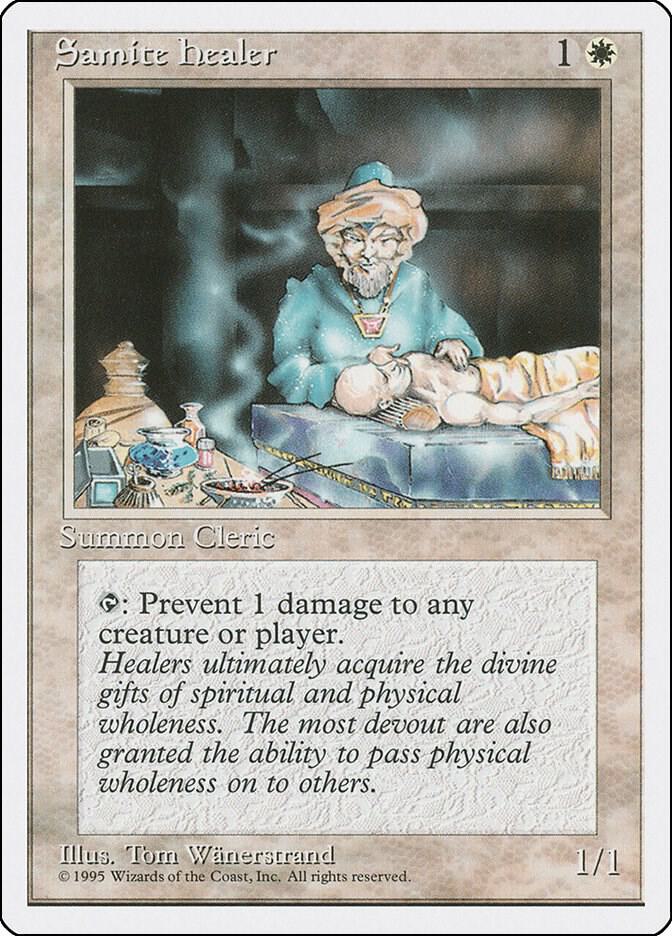 Samite Healer 47/378 (Fourth Edition)  | Good Games Modbury