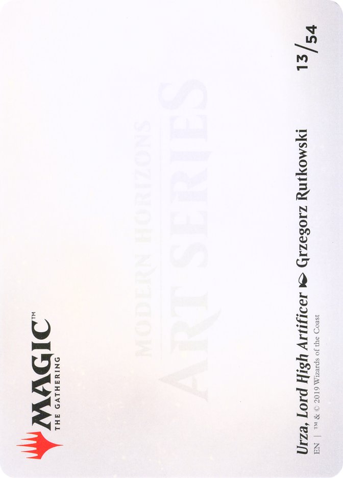 Urza, Lord High Artificer // Urza, Lord High Artificer [Modern Horizons Art Series] | Good Games Modbury