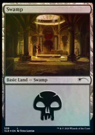 Swamp (Rogues) (559) [Secret Lair Drop Promos] | Good Games Modbury