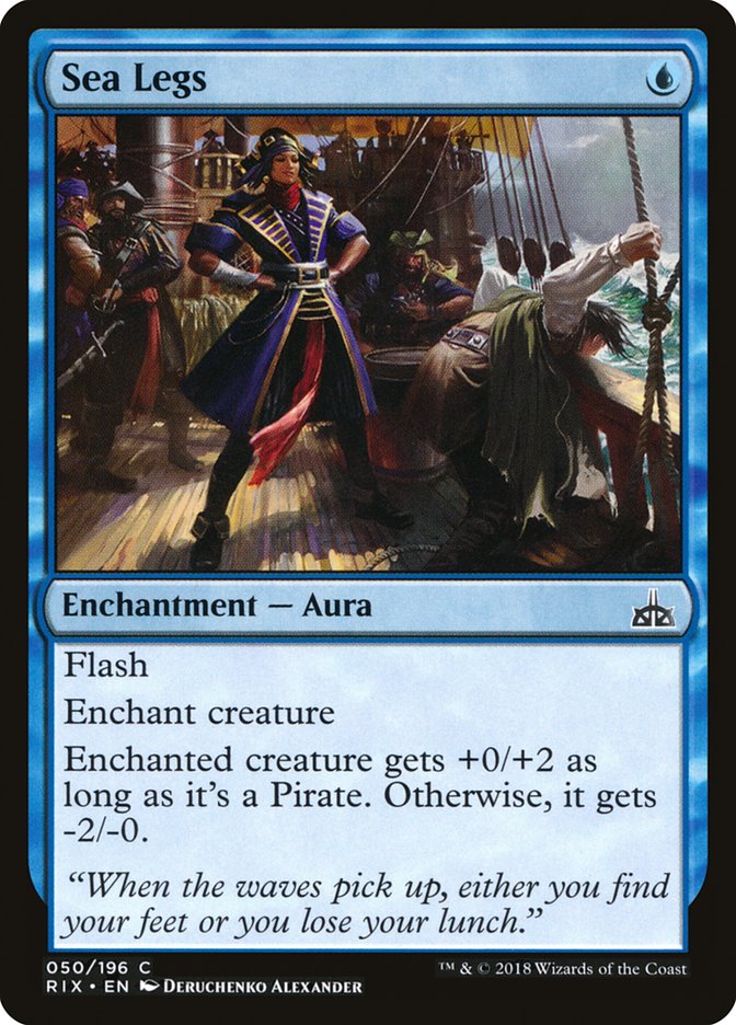 Sea Legs 50/196 (Rivals of Ixalan)  | Good Games Modbury