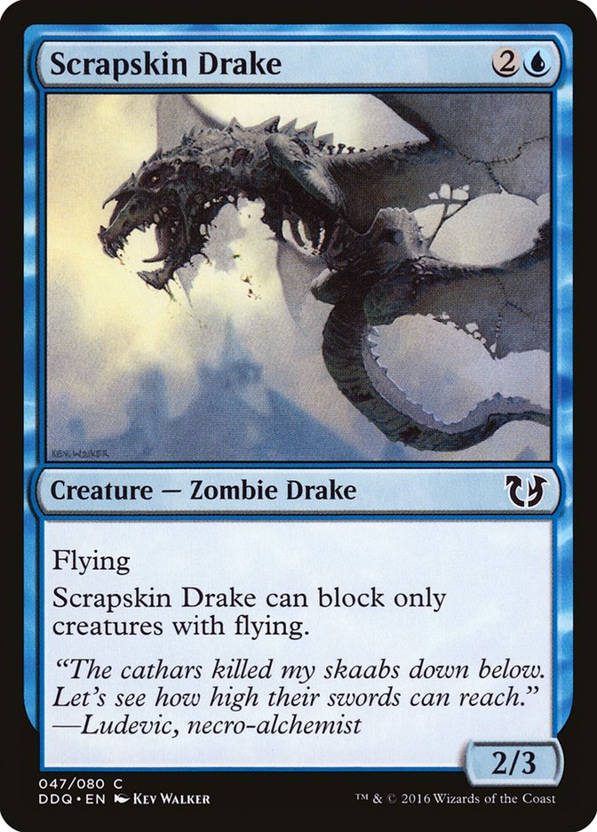 Scrapskin Drake 47/80 (Duel Decks: Blessed vs. Cursed)  | Good Games Modbury