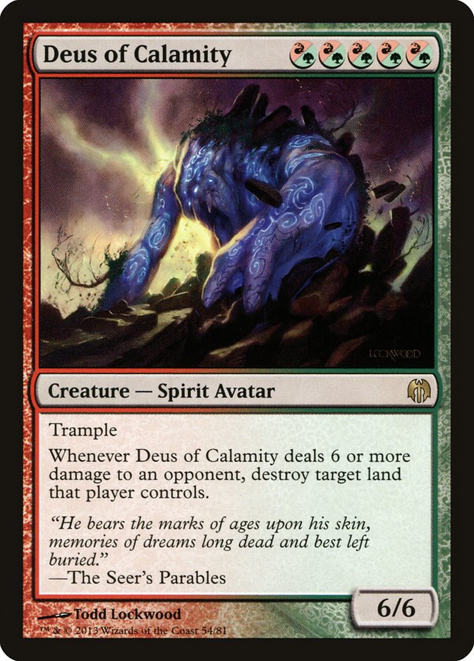 Deus of Calamity 54/81 (Duel Decks: Heroes vs. Monsters)  | Good Games Modbury