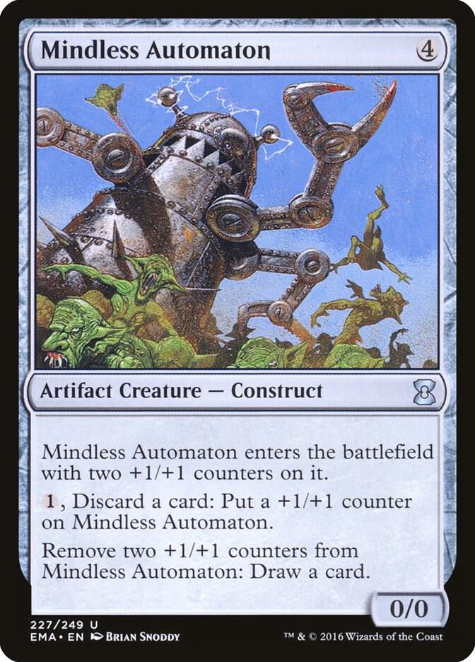 Mindless Automaton 227/249 (Eternal Masters)  - Foil | Good Games Modbury