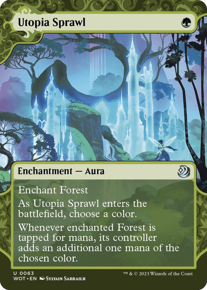 Utopia Sprawl 63 (Wilds of Eldraine: Enchanting Tales)  - Showcase | Good Games Modbury