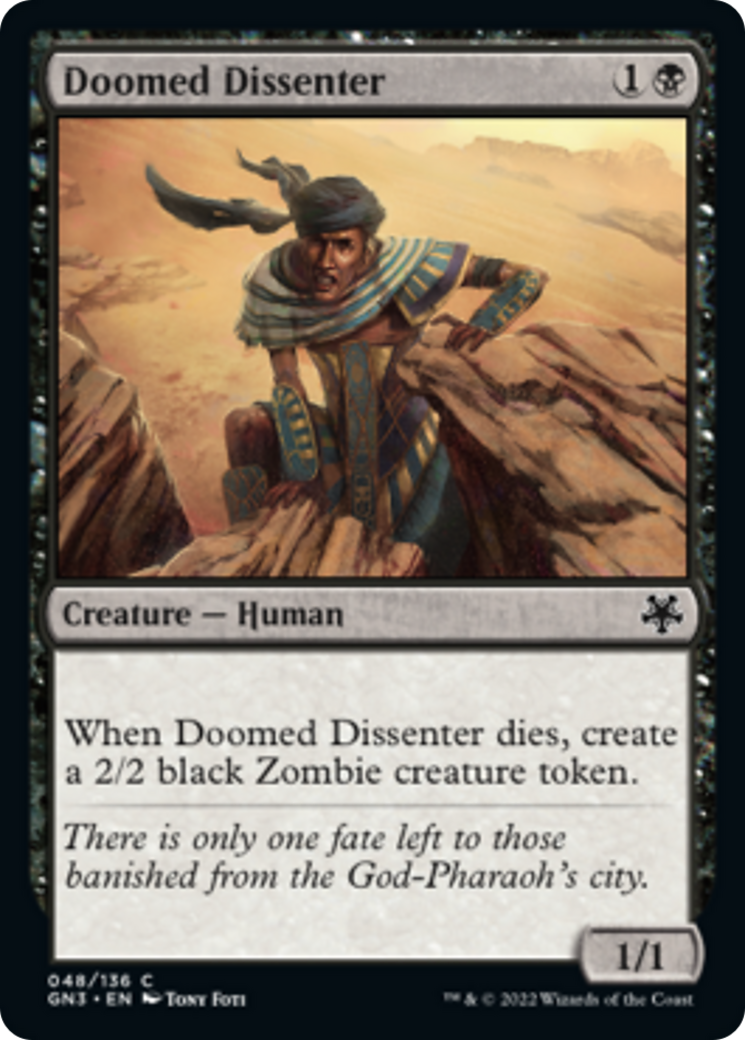 Doomed Dissenter [Game Night: Free-for-All] | Good Games Modbury