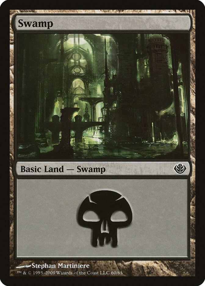 Swamp 60 60/63 (Duel Decks: Garruk vs. Liliana)  | Good Games Modbury