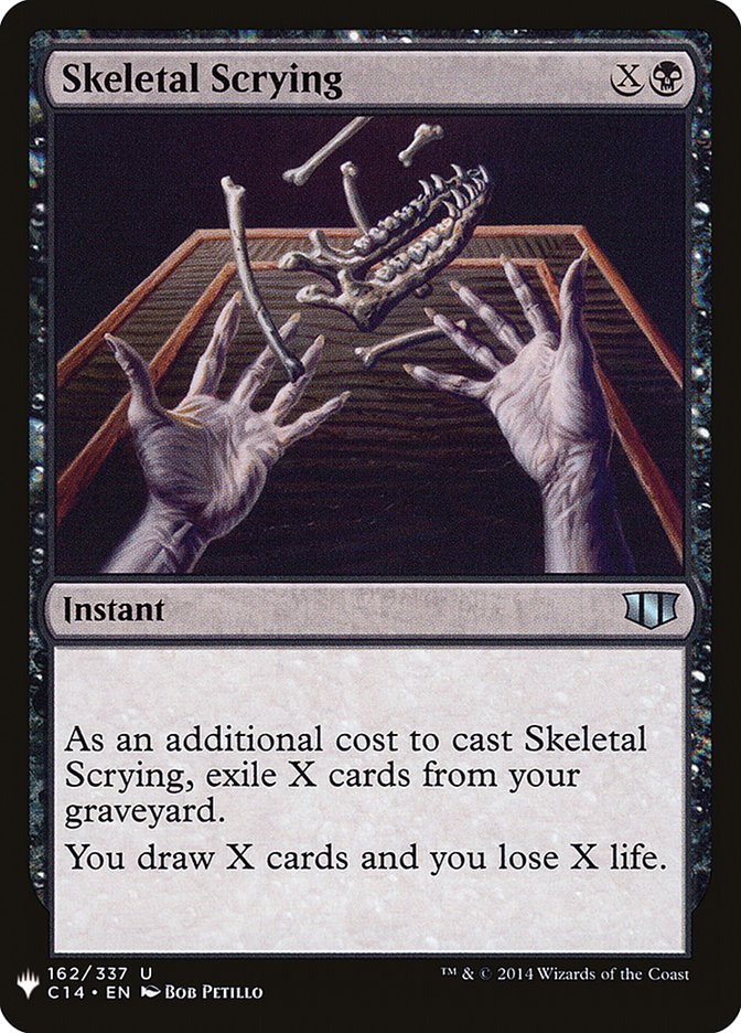 Skeletal Scrying [Mystery Booster] | Good Games Modbury