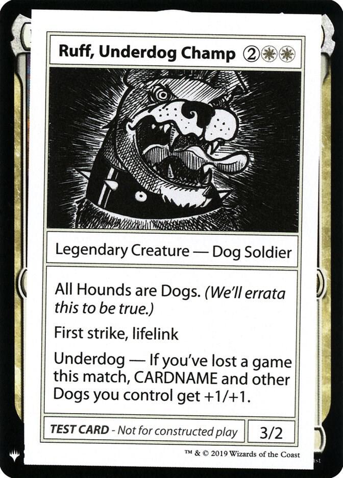 Ruff Underdog Champ 10/121 (Mystery Booster: Convention Edition Exclusives)  | Good Games Modbury