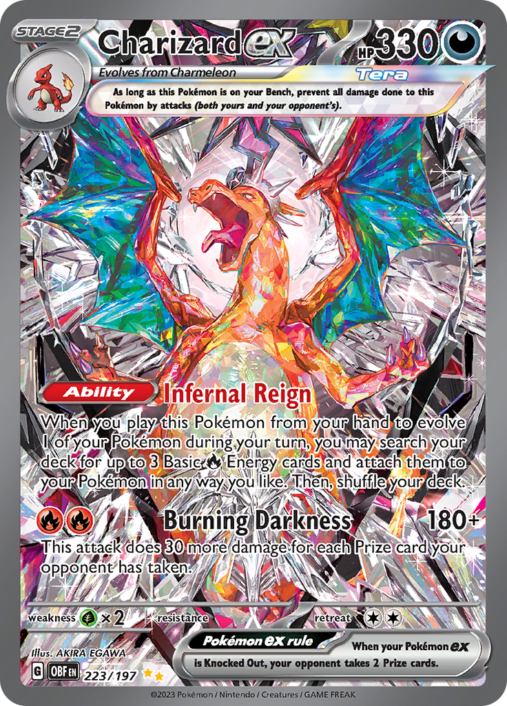 Charizard ex (223/197) [Scarlet & Violet: Obsidian Flames] | Good Games Modbury
