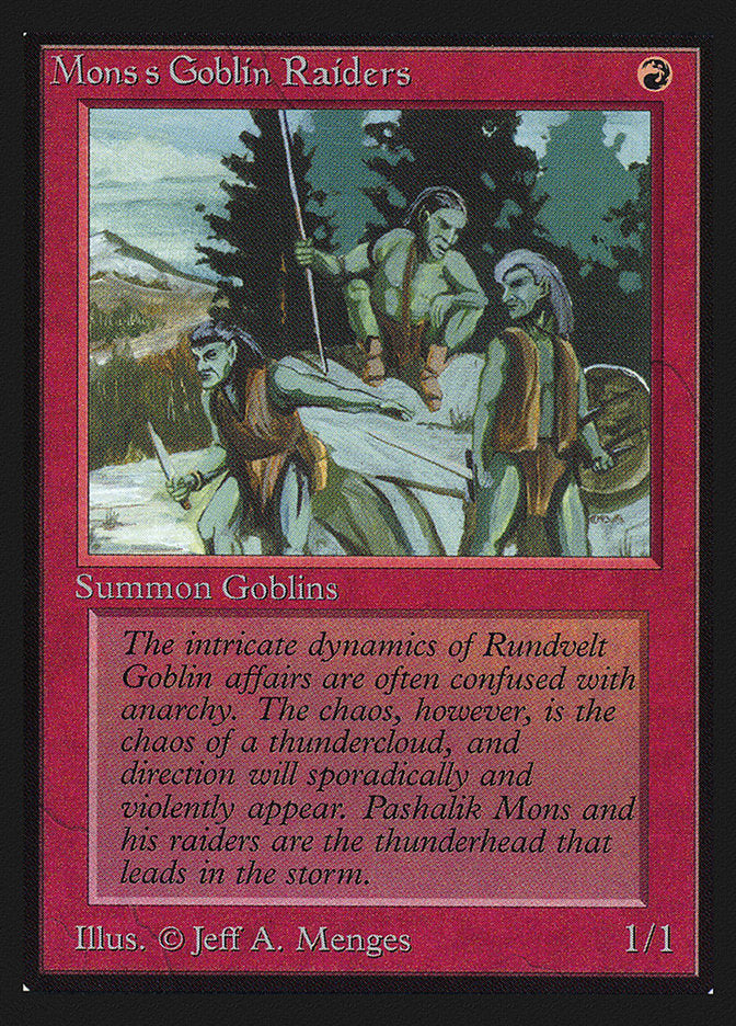 Mons's Goblin Raiders [International Collectors' Edition] | Good Games Modbury