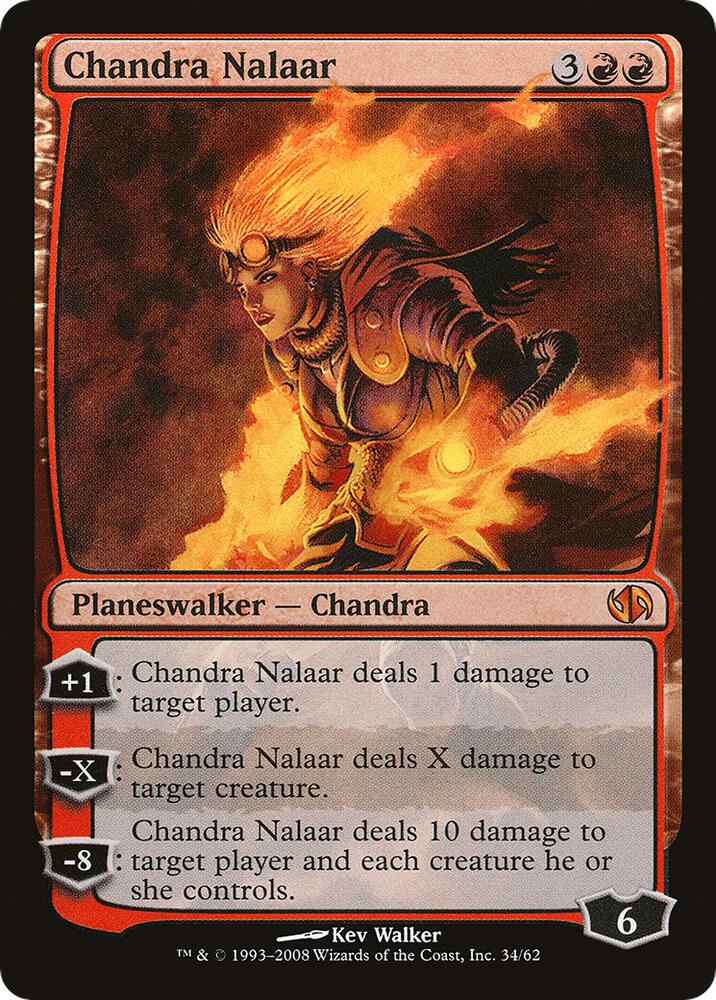 Chandra Nalaar 34/62 (Duel Decks: Jace vs. Chandra)  - Foil | Good Games Modbury