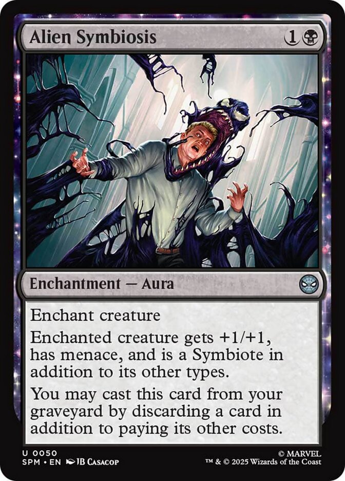 Alien Symbiosis 50 (Marvel's Spider-Man)  - Foil | Good Games Modbury