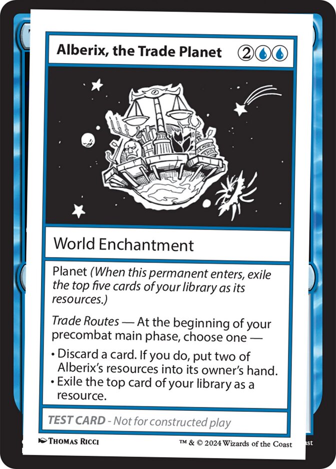 Alberix, the Trade Planet 525/390 (Mystery Booster 2 Playtest Cards)  | Good Games Modbury