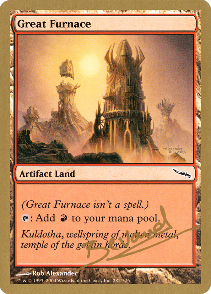 Great Furnace (Manuel Bevand) [World Championship Decks 2004] | Good Games Modbury