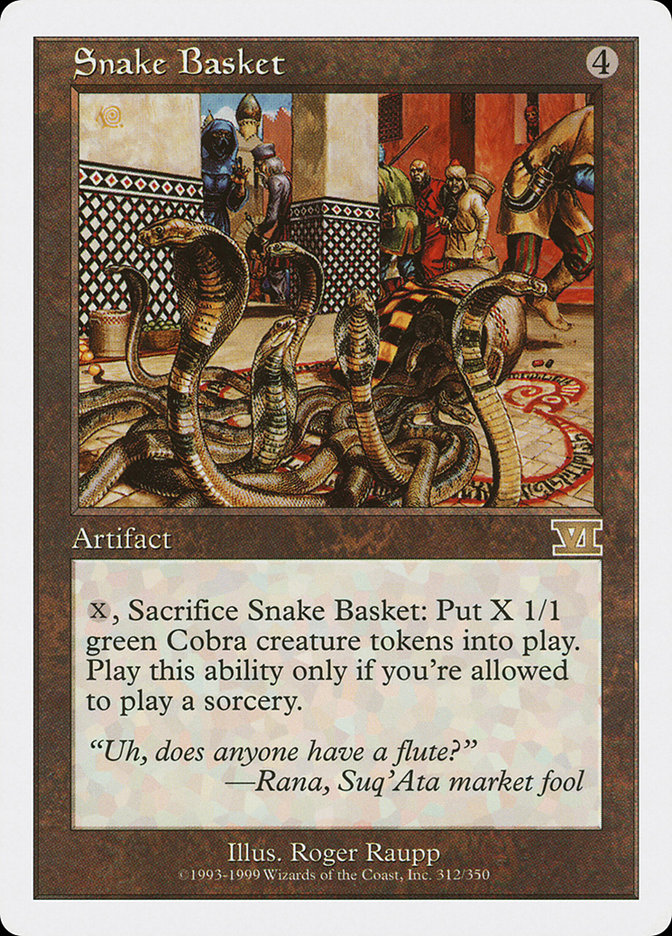 Snake Basket 312/350 (Classic Sixth Edition)  | Good Games Modbury