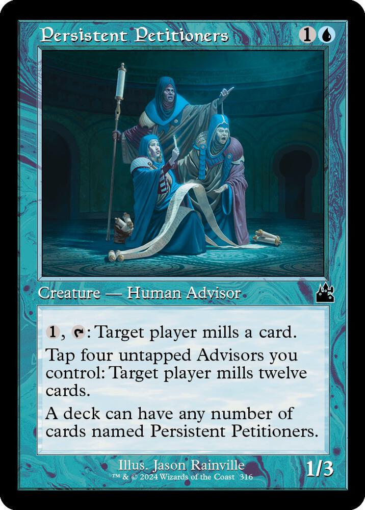 Persistent Petitioners 316/291 (Ravnica Remastered)  - Retro | Good Games Modbury