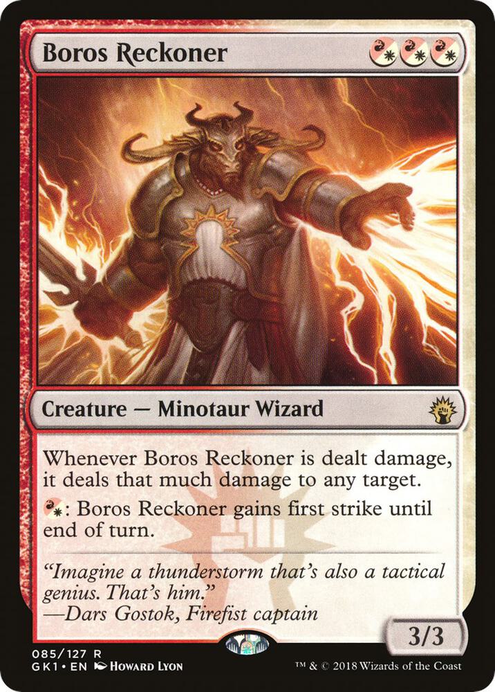 Boros Reckoner 85/127 (Guilds of Ravnica: Guild Kits)  | Good Games Modbury