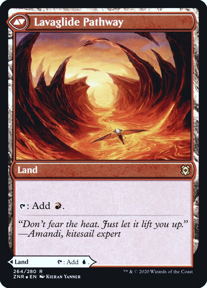 Riverglide Pathway // Lavaglide Pathway [Zendikar Rising Prerelease Promos] | Good Games Modbury