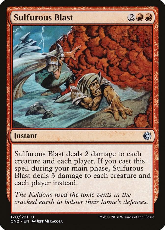 Sulfurous Blast 170/221 (Conspiracy: Take the Crown)  | Good Games Modbury