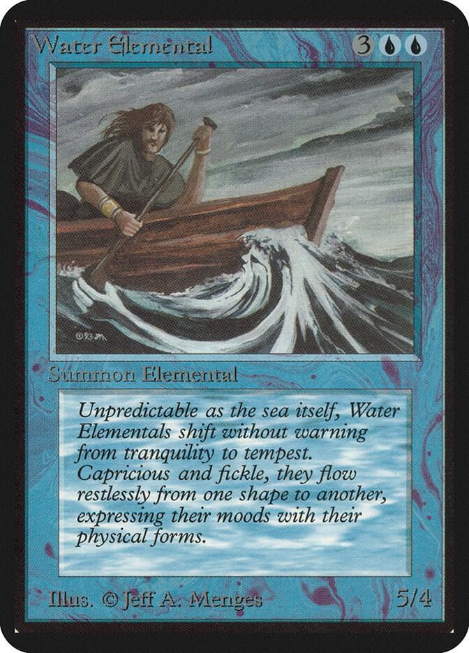 Water Elemental 91/295 (Alpha Edition)  | Good Games Modbury