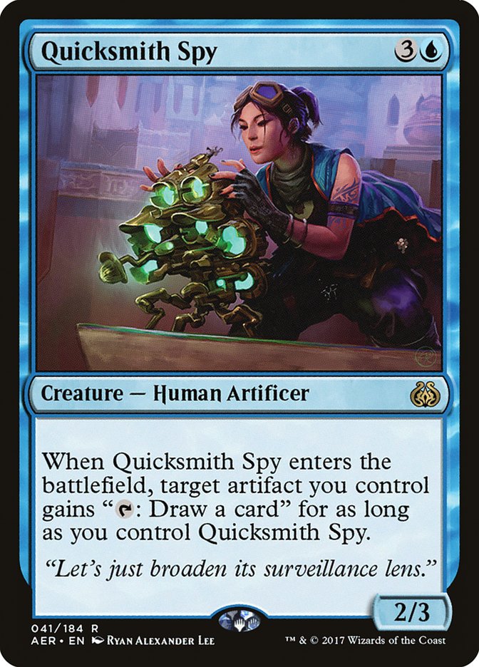 Quicksmith Spy 41/184 (Aether Revolt)  | Good Games Modbury