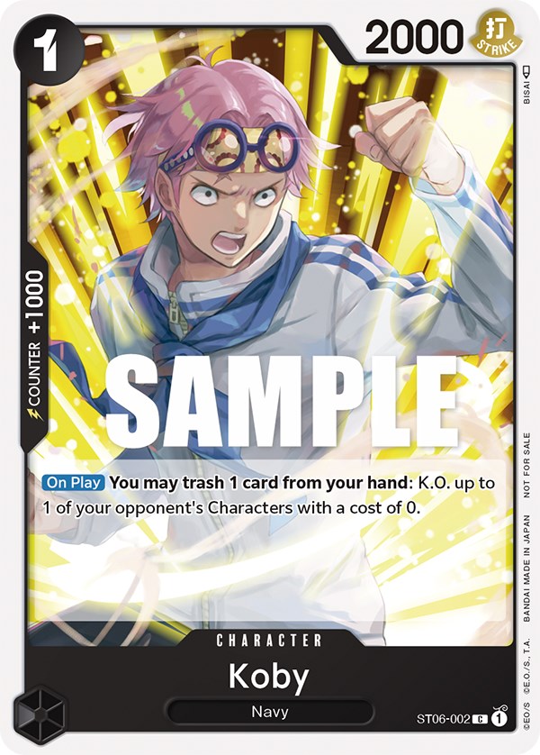 Koby (Promotion Pack 2023) [One Piece Promotion Cards] | Good Games Modbury