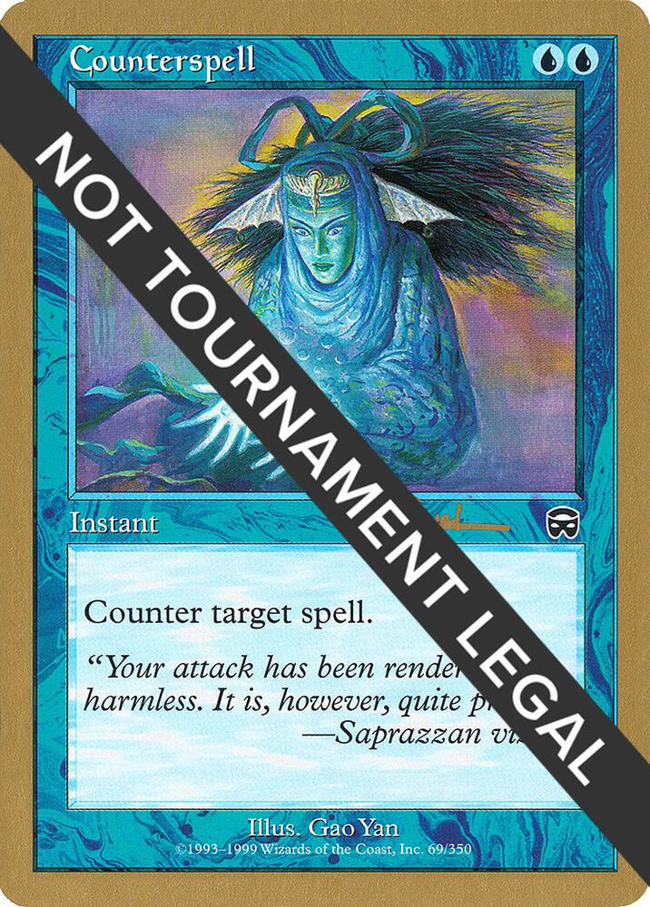 Counterspell 2001 Antoine Ruel MMQ ar69/138 (World Championship Decks)  | Good Games Modbury