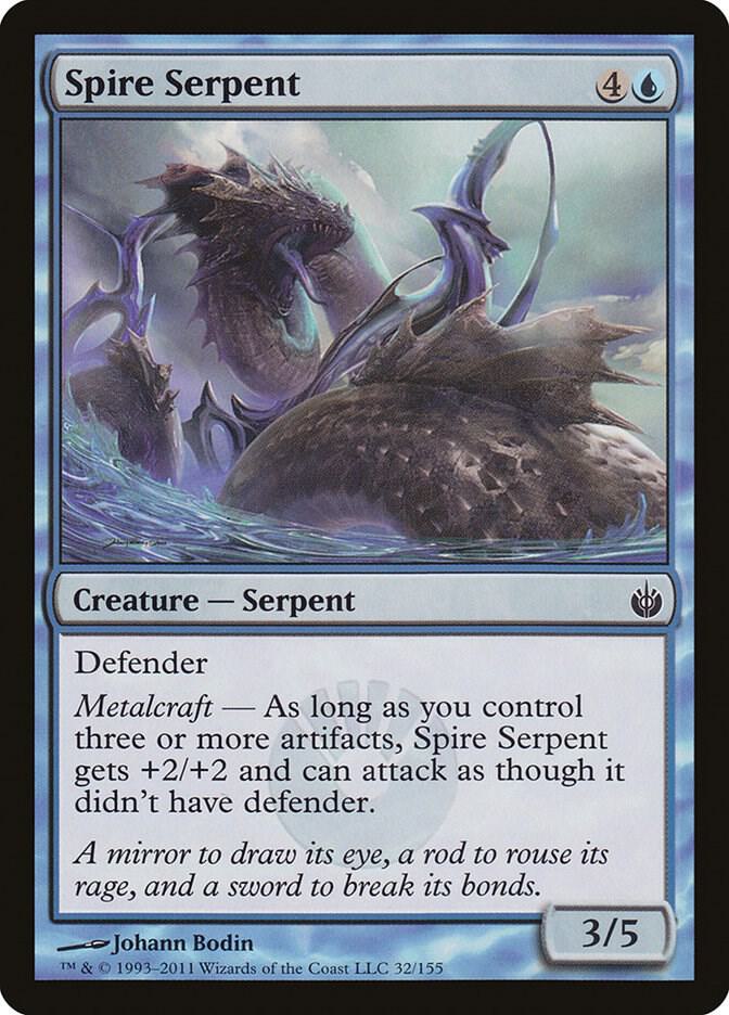 Spire Serpent 32/155 (Mirrodin Besieged)  | Good Games Modbury