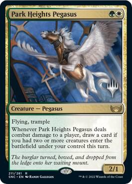 Park Heights Pegasus 211p/161 (Promo Pack: Streets of New Capenna)  | Good Games Modbury