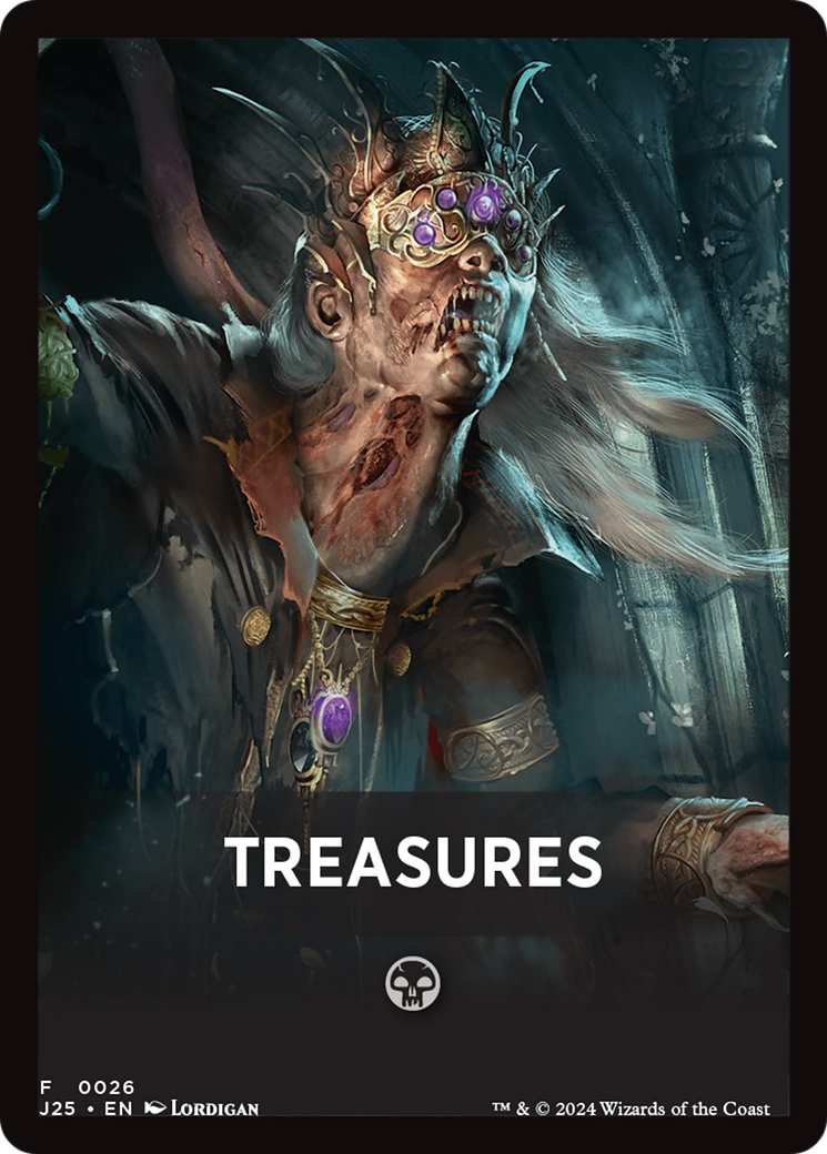 Treasures Theme Card [Foundations Jumpstart Front Cards] | Good Games Modbury