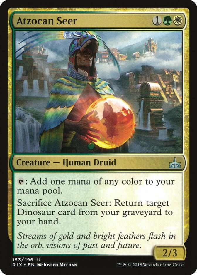 Atzocan Seer 153/196 (Rivals of Ixalan)  | Good Games Modbury