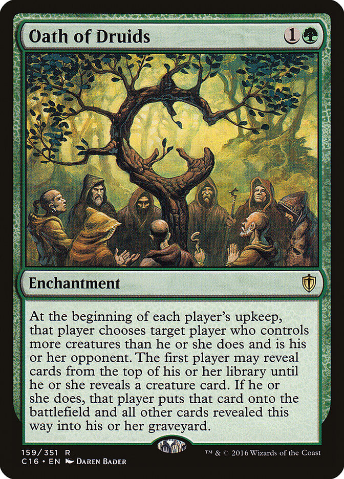 Oath of Druids 159/351 (Commander 2016)  | Good Games Modbury