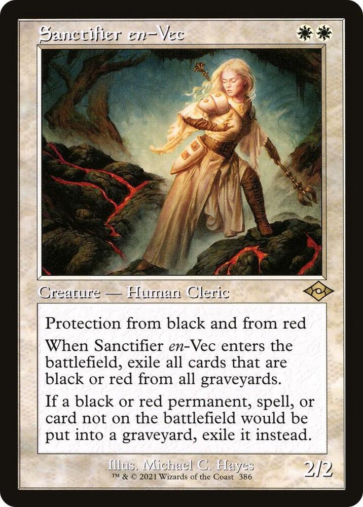 Sanctifier en Vec Retro Frame 386/303 (Modern Horizons 2)  | Good Games Modbury